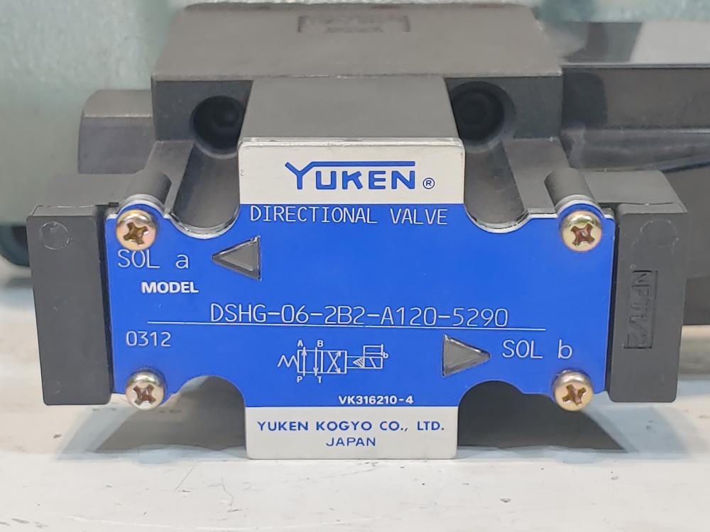 Yuken Directional Valve DSHG-06-2B2-A120-5290